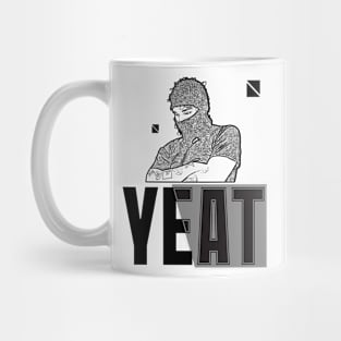 YEAT // Rapper / Black Retro Mug